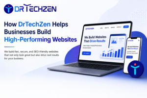 you should trust drtechzen to build your website banner